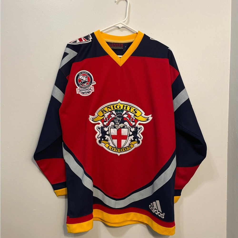 Vintage Adidas London Knights Hockey Jersey